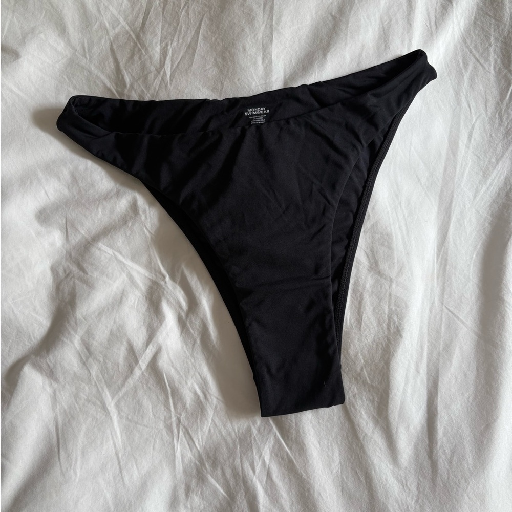 Monday Swimwear black Tamarama bottoms